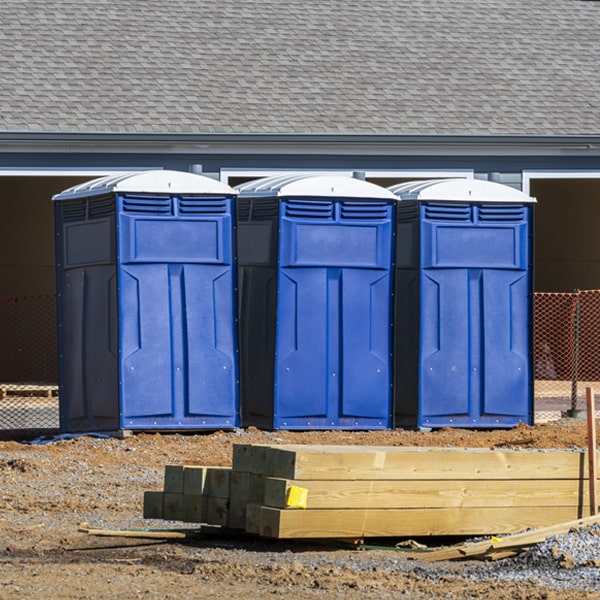 are there any options for portable shower rentals along with the portable restrooms in Vanduser